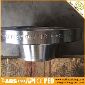 manufacture ANSI carbon steel flanges, CL150 300 400 600 900 1500 2500 weld neck flanges