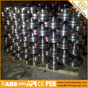 Sell weld neck raised face forging flanges, ANSI B16.5 carbon steel WNRF WNFF flanges