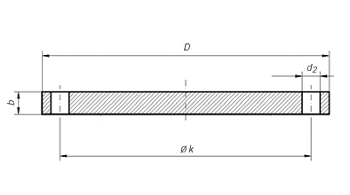 EN 1092-1 TYPE 05 Blind Flange