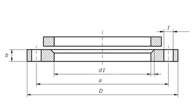 EN 1092-1 TYPE 02 Flange Loose, Lapped