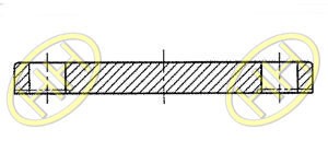 JIS B2220 Blind Flange Products Drawing