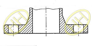 JIS B2220 Integral Flange Products Drawing