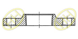 JIS B2220 Threaded Flange Products Drawing