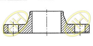 JIS B2220 Weld Neck Flange Products Drawing