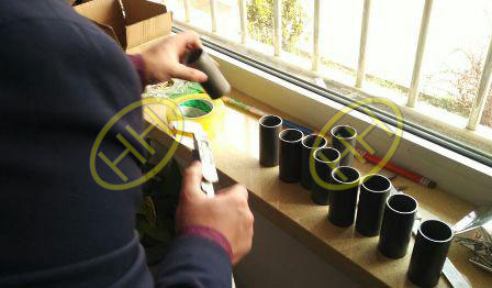 Precision tubes order for GPC are inspected in Haihao Group