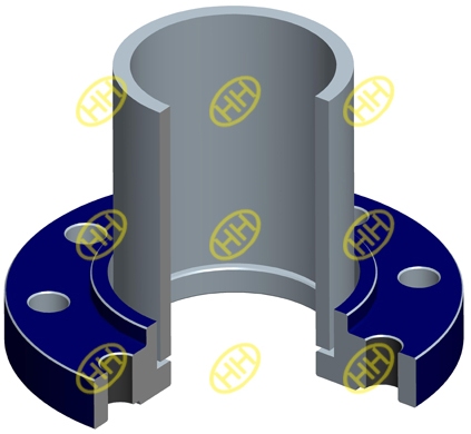 What is a socket welding flange (SW flange)?