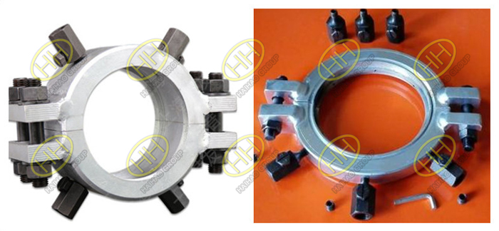 The customer should be aware of the correct method of filling pipe flanges