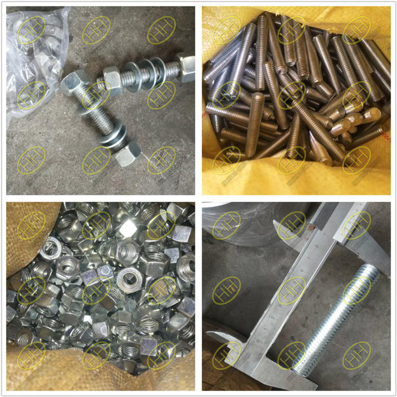 Zinc plating of bolts and nuts