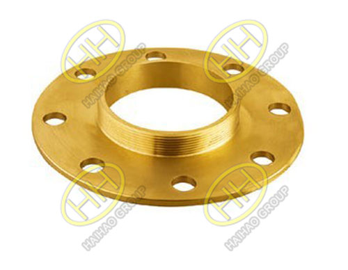 Assembly method of copper flange