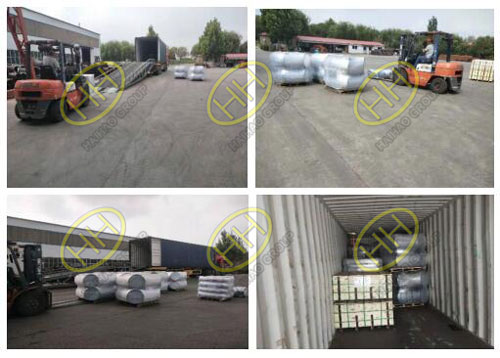 Correct packing and shipping is an important step for piping products