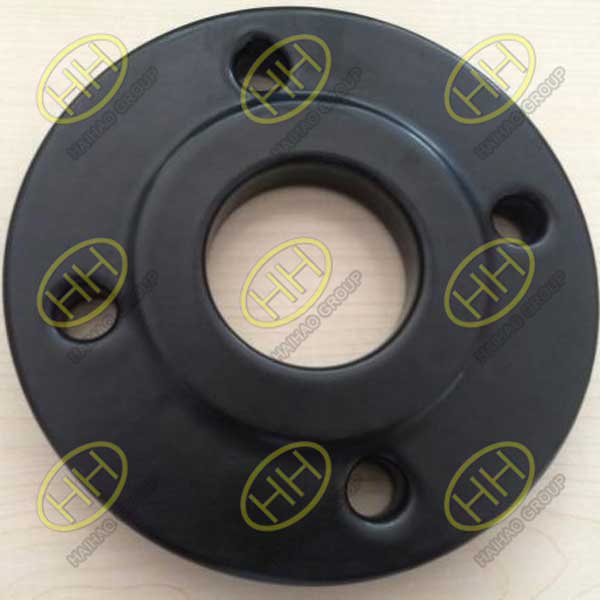 The delivery of plastic coated slip on flange