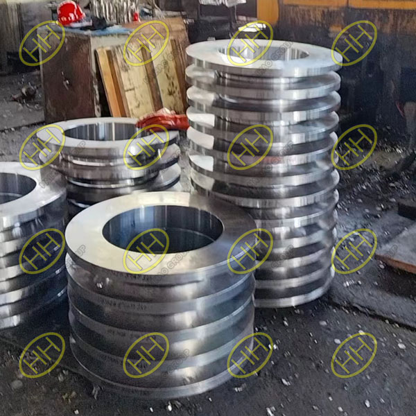 Haihao Group customizes ASME B16.5 A105N forged flange for Singapore customers