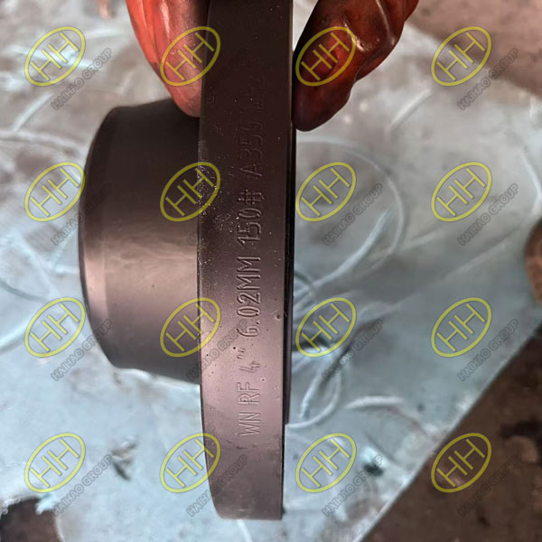 Haihao Group delivers robust ASME B16.5 A350 LF2 weld neck flanges to Indonesian client