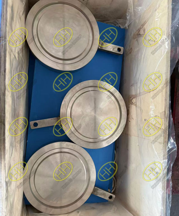 10000 PSI PADDLE BLANK SUPER DUPLEXSTAINLESS STEEL ASTM A240 UNS S32760 API 6A RTJ Produced by Haihao Group