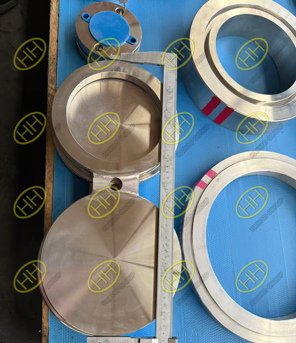 Inconel 825 nickel alloy flanges and branch fittings supplied by Haihao Group