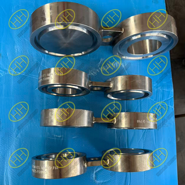 RTJ spectacle blinds A649 F60 supplied by Haihao Group