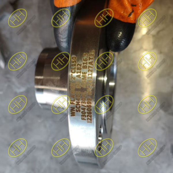 Haihao Group Supplies A182 F304L WN Flange to Russia | ASME B16.5 RF Flange