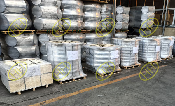 Haihao Group Supplies FBE Coated Weld Neck and Blind Flanges to Jordan for Pipeline Project