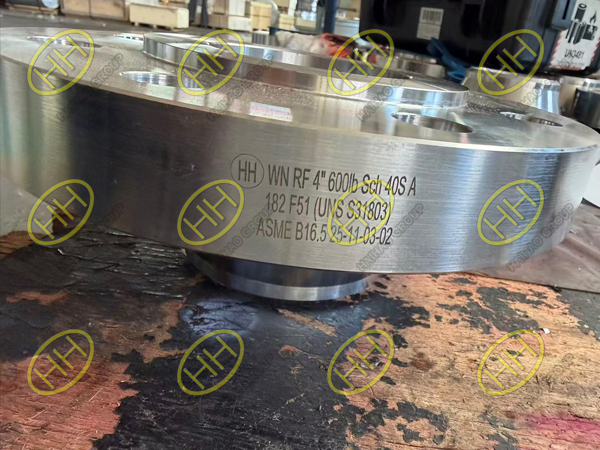 Haihao Group Supplies ASTM A182 F51 Duplex Steel Flanges for a Pakistan Industrial Piping Project