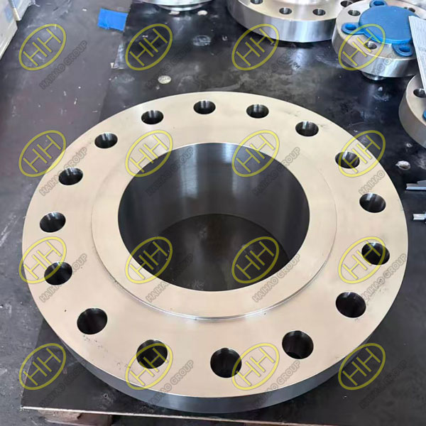 Haihao Group Delivers ASTM A182 F55 Super Duplex Weld Neck Flange to Singapore Project