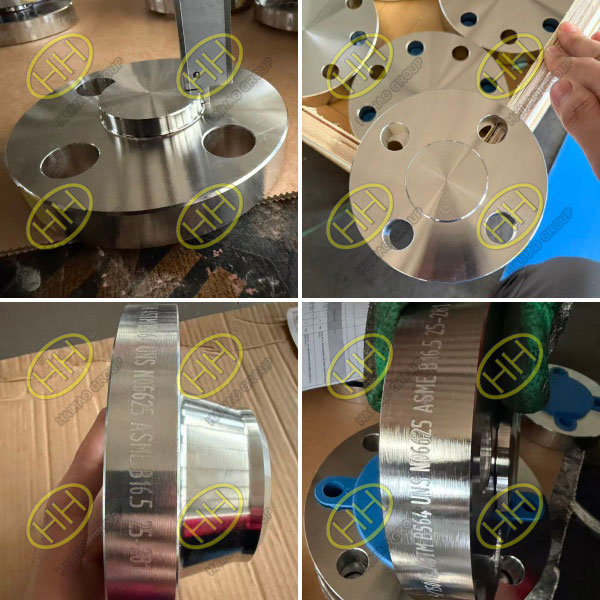 ASME B16.5 ASTM B564 UNS N06625 flanges manufactured by Haihao Group