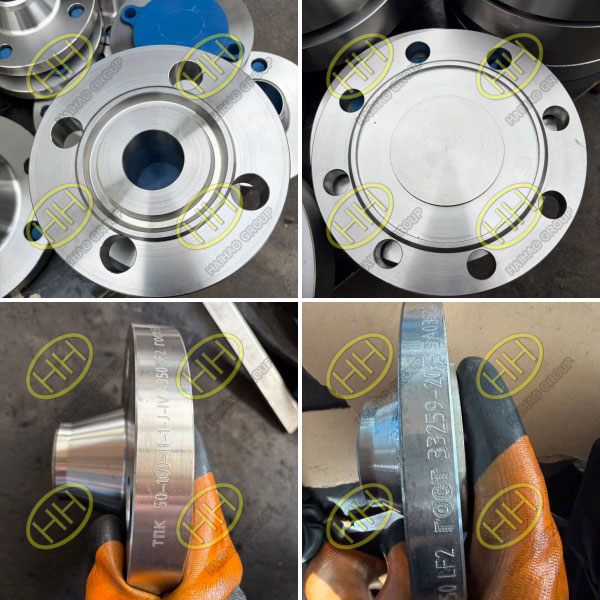 Haihao Group Supplied GOST 33259 Stainless Steel Flanges and Blind Flanges for Russian Project