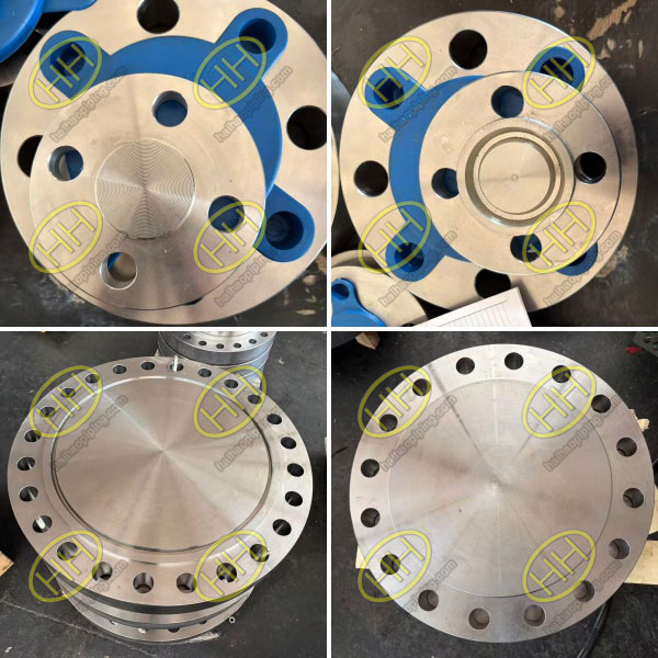 A350 LF2 CL1 blind flange ASME B16.5 forged flange shipment for Belarus pipeline project