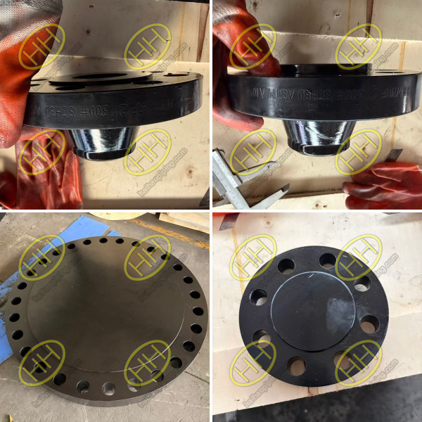 ASME B16.47A A694 F65 & ASME B16.5 A105N Blind & WN Flanges Shipped to UAE