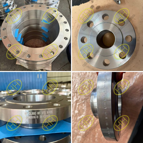 ASTM A105 ASME B16.5 RF Welding Neck Flange Shipment to Venezuela Pipeline Project