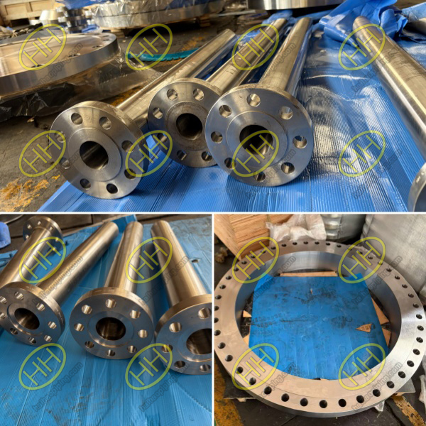 SA105N ASME B16.5 & B16.47A RF Flange Package Shipped to Indonesia Energy Project